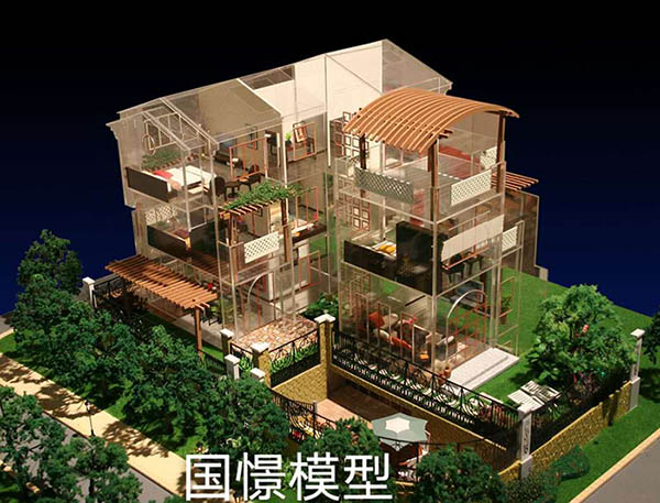 双牌县建筑模型