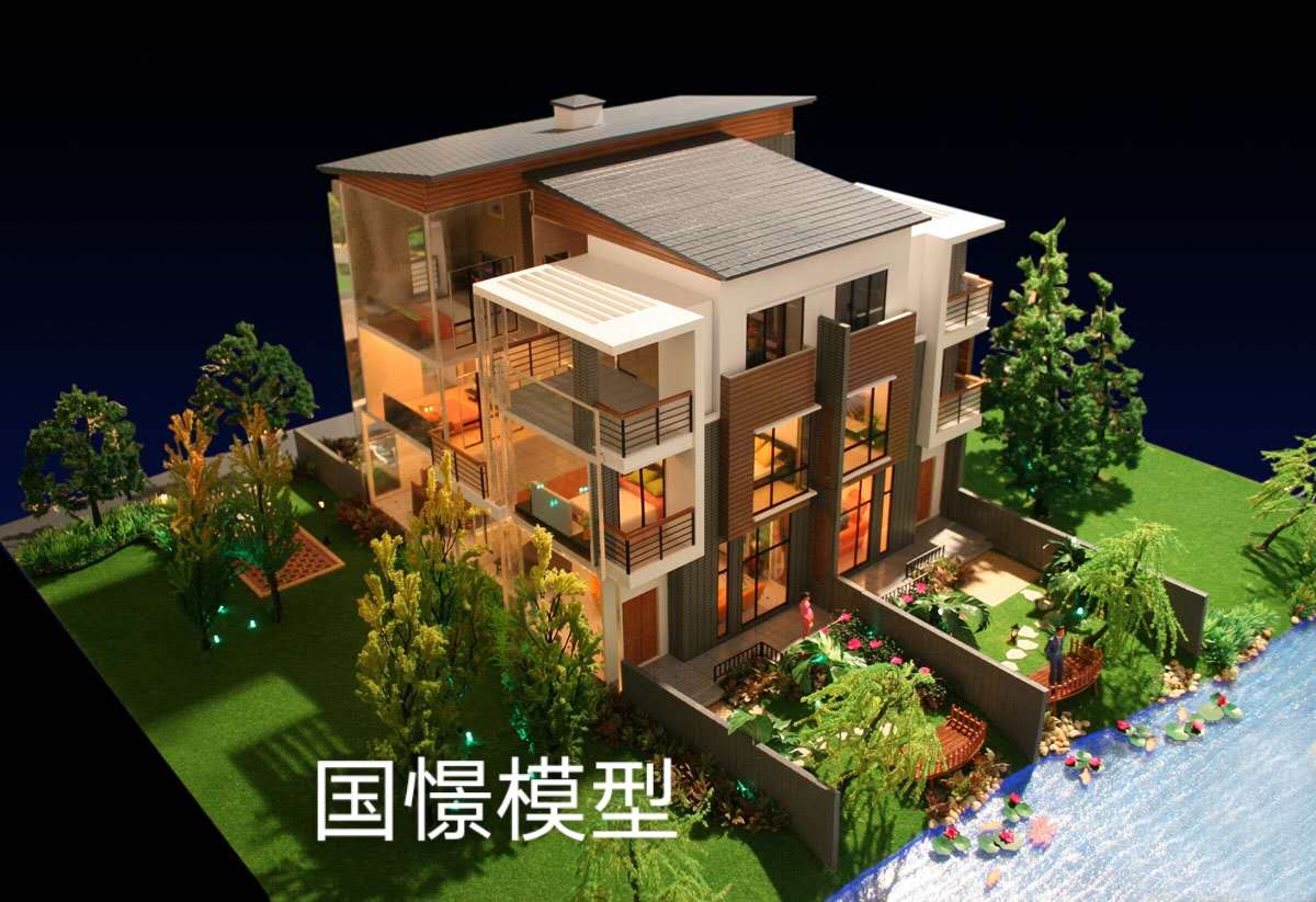 双牌县建筑模型