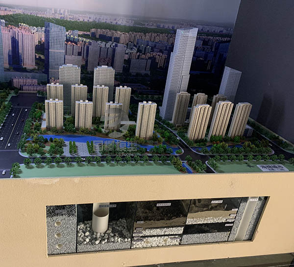 双牌县建筑模型